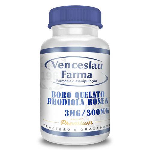 Boro e Rhodiola Rosea -modulação Hormonal-90 Doses