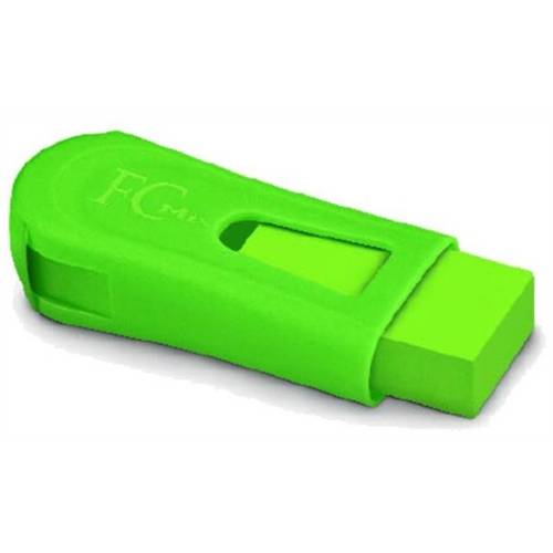 Borracha e Apontador C/ Depósito Fc Mix Neon Verde - Faber Castell