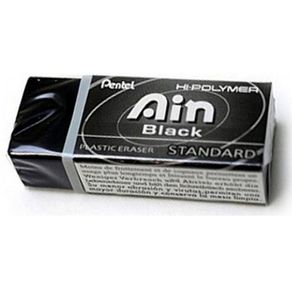 Borracha Plástica Hi-Polymer Ain Black Ref.Zeah06Ax Pentel