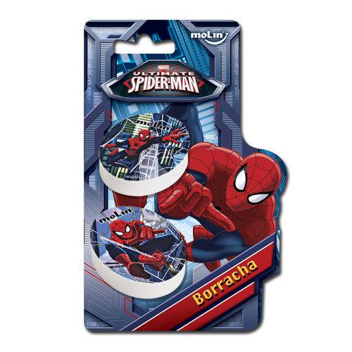 Borracha Spiderman 2 Unidades Molin - 14180