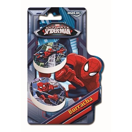 Borracha 2 Unidades Spiderman 14180 Molin