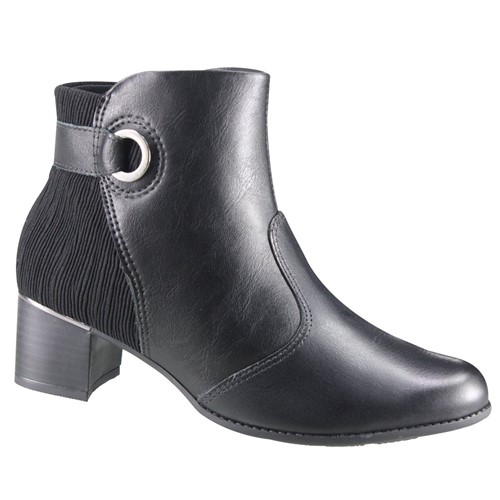 Bota Feminina Ankle Boot Comfortflex 18-99301 000010 1899301000010