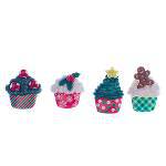 Botões para Apliques Cupcakes de Natal Diu7474 - Toke e Crie