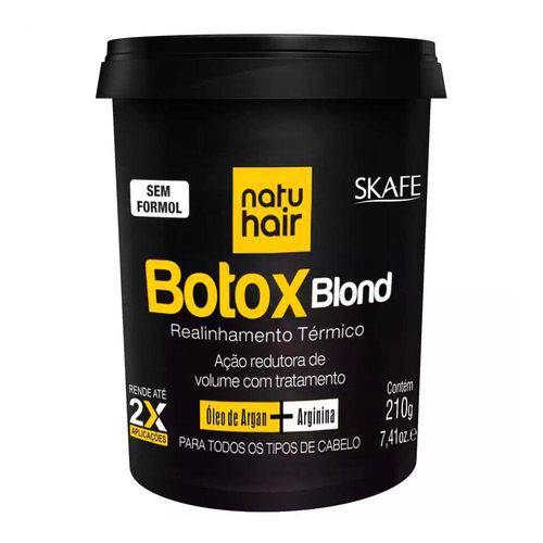 Botox Blond Natuhair 210g - Skafe