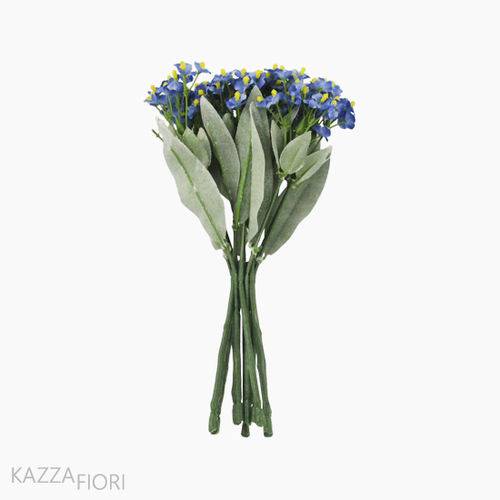Bouquet Sweet William Artificial - Azul Celeste