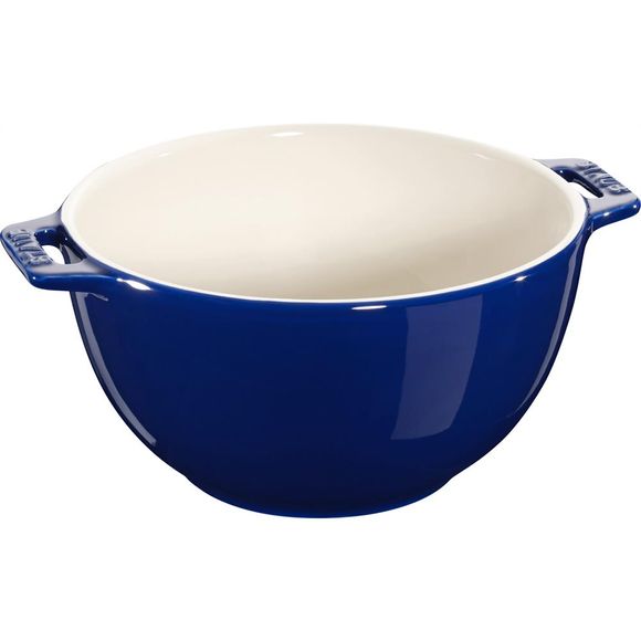 Bowl 18Cm Azul Marinho Ceramica - Staub - 405114530