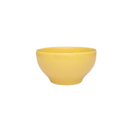 Bowl Cereal de Cerâmica 600ml Amarelo