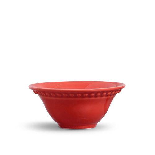 Bowl de Cerâmica Atenas 15,5Cm Vermelho - Porto Brasil