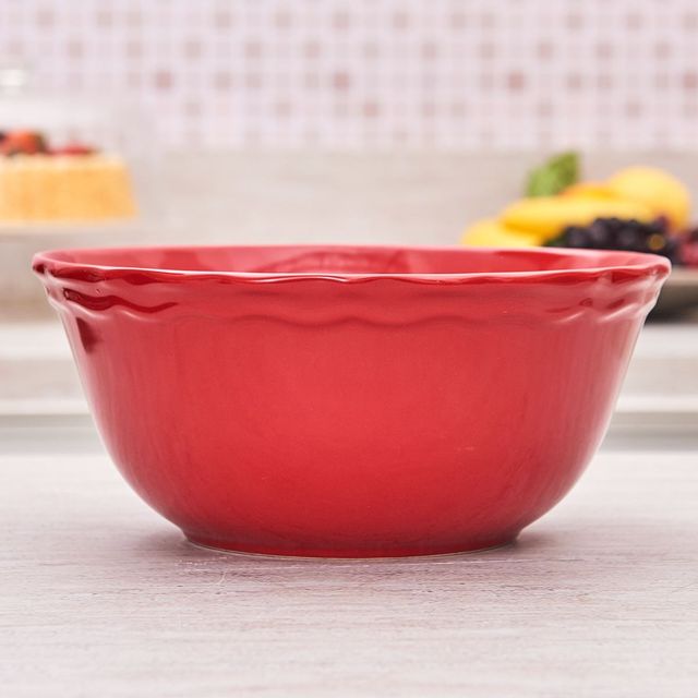 Bowl de Ceramica Juliet 2550ml Havan Vermelho