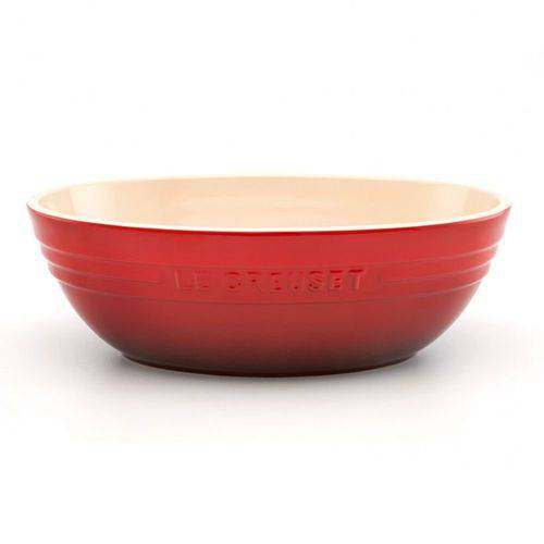Bowl em Cerâmica para Massas Le Creuset Vermelho