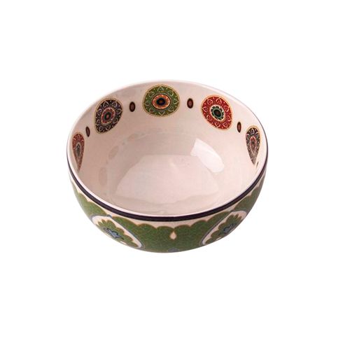 Bowl em Porcelana L'Hermitage Royal Suzani 16,5cm Verde