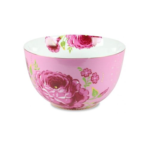 Bowl em Porcelana Rosa Floral 23cm - Pip Studio