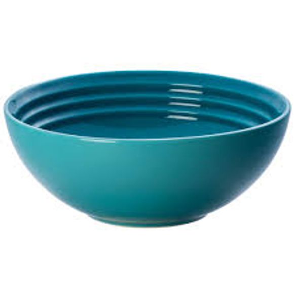 Bowl para Cereal 16cm Azul Caribe Le Creuset