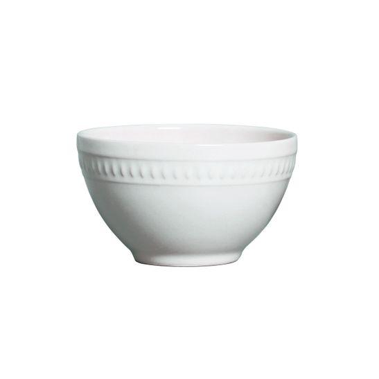 Bowl Sevilha Cerâmica 6 Peças Branco Porto Brasil