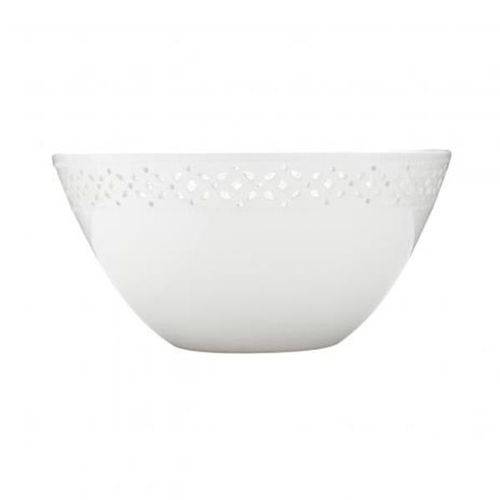 Bowl, Tigela 26cm de Cerâmica Rendado Bon Gourmet - R3765