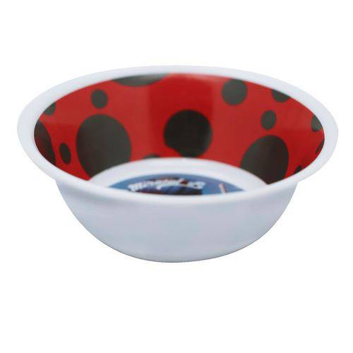 Bowl Tigela para Refeição Infantil Miraculous Ladybug