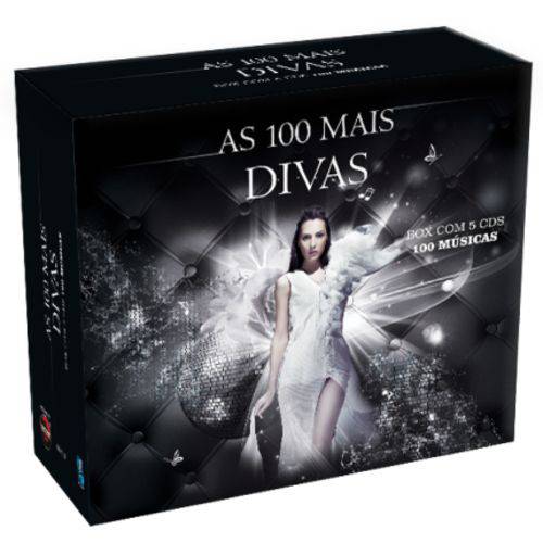 Box 5 Cds as 100 Mais Divas