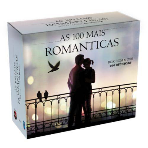 Box 5 Cds as 100 Mais Romanticas
