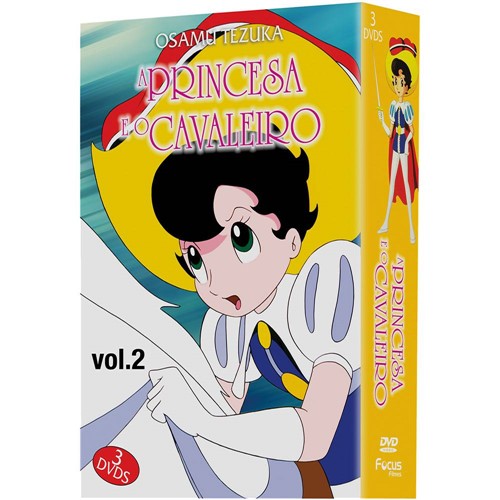 Box a Princesa e o Cavaleiro: Vol. 2 (3 DVDs)