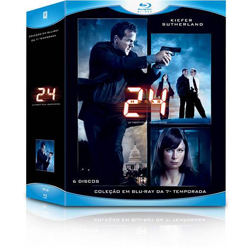 Box Blu-ray 24 Horas - a 7ª Temporada (6 Discos)