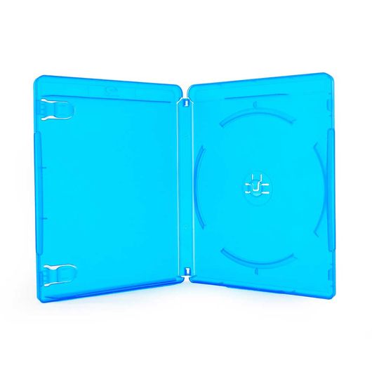 Box Blu-Ray Videolar Azul com Logo Cromado em Silk 1 Unidade