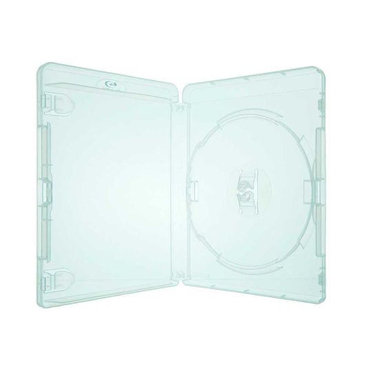 Box Blu-Ray Videolar Transparente com Logo Cromado em Silk 1 Unidade