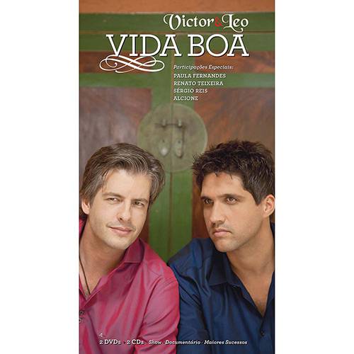 Box CD+DVD - Victor & Léo: Vida Boa (4 Discos)