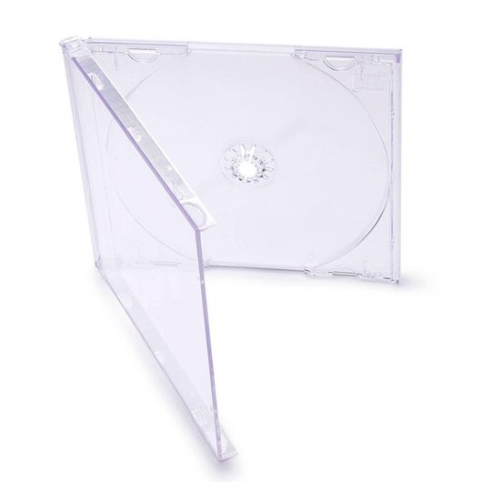 Box CD Tray Transparente - em Acrílico 1 Unidade