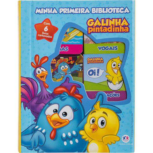 Box Coleção de Minilivros Galinha Pintadinha