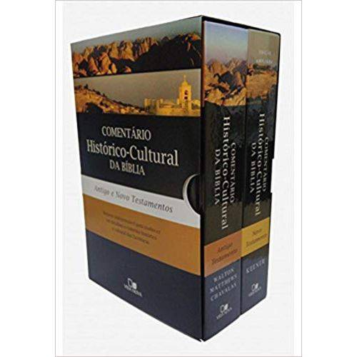 Box Comentário Histórico-cultural da Bíblia (AT e NT)