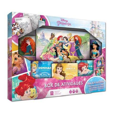Box de Atividades Princesas Disney Copag 93472