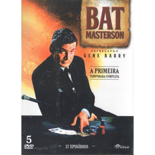 Box DVD Bat Masterson - Gene Barry - Primeira Temporada
