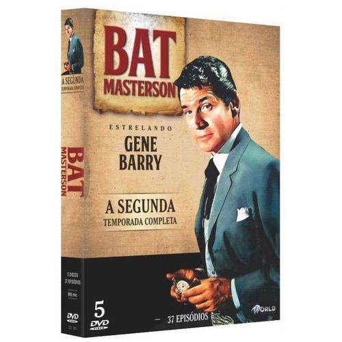 Box DVD Bat Masterson Segunda Temporada Completa