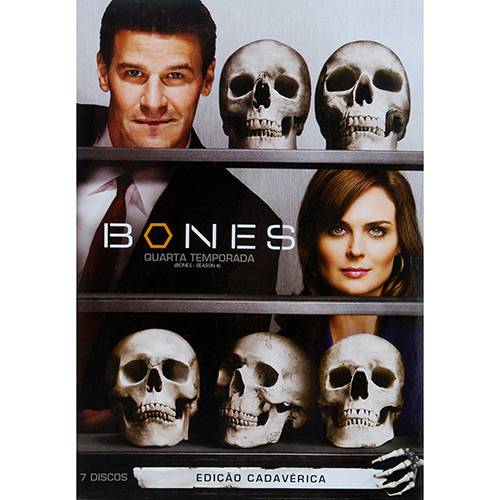 Box DVD Bones - 4ª Temporada (6 Discos)
