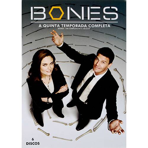 Box: DVD Bones - a 5ª Temporada Completa - 6 DVDs