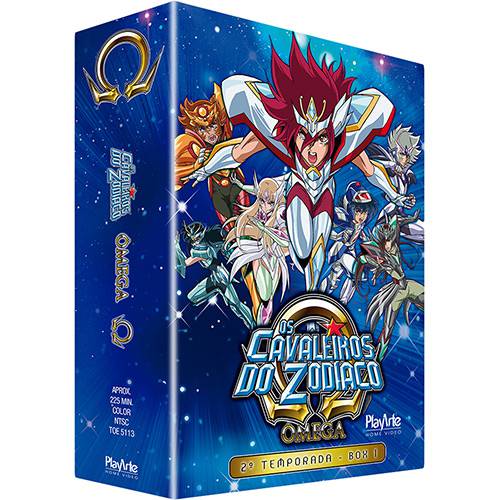Box DVD - Cavaleiros do Zodíaco: Ômega 2ª Temporada Box 1 (3 Discos)