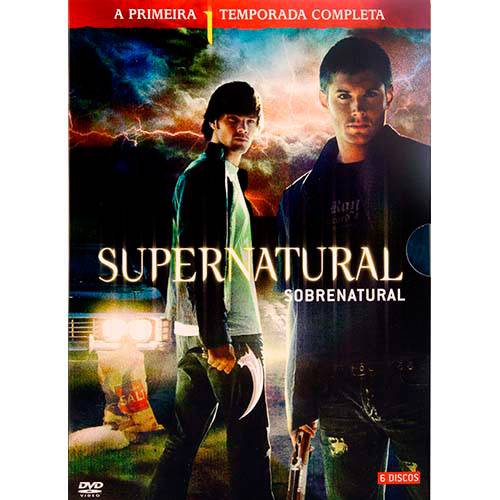 Box DVD Coleção Supernatural: Sobrenatural - 1ª Temporada (6 DVDs)
