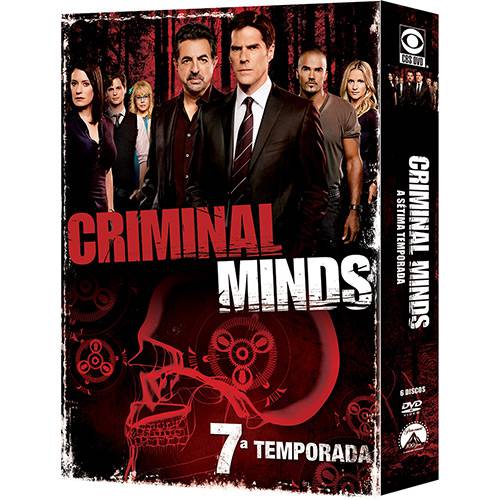 Box DVD Criminal Minds - 7ª Temporada (6 DVDs)
