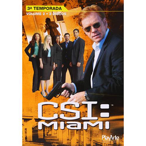 Box DVD CSI Miami - 3ª Temporada - Vol. 2