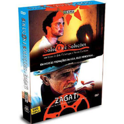 Box DVD Duplo Soluços e Soluções Incluindo o Premiado Curta Zagati