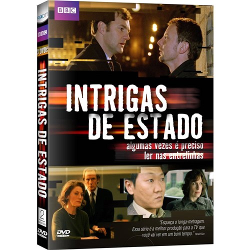 Box DVD Intriga do Estado (3 Discos)