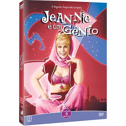 Box DVD Jeannie é um Gênio 1 ª Temporada (4 DVDs)