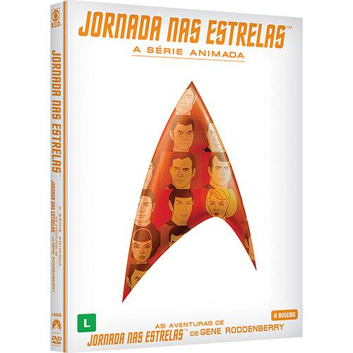 Box DVD - Jornada Nas Estrelas: a Série Animada (4 Discos)
