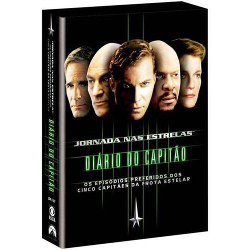 Box Dvd Jornada Nas Estrelas - Diário de Capitão - 5 Dvds