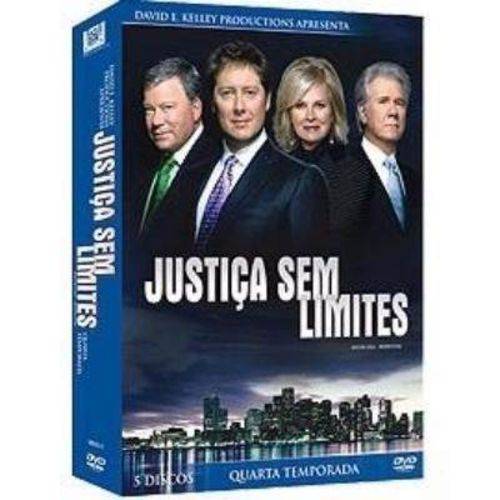 BOX DVD Justiça Sem Limites - 4ª Temporada - (5 Dvds)