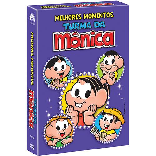 Box DVD Melhores Momentos Turma da Mônica (5 DVDs)