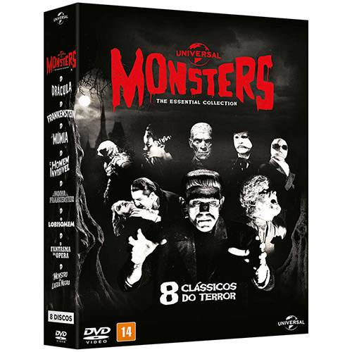 Box DVD - Monsters The Essential Collection