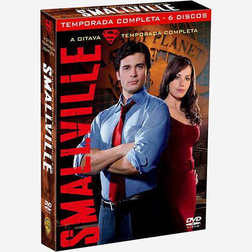 Box: DVD Smallville - a 8ª Temporada Completa - 6 DVDs