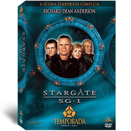 Box: DVD Stargate SG1 - 7ª Temporada Completa (5 DVDs)