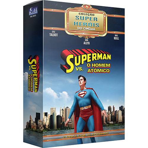 Box DVD Superman Versus o Homem Atômico (2 Discos)